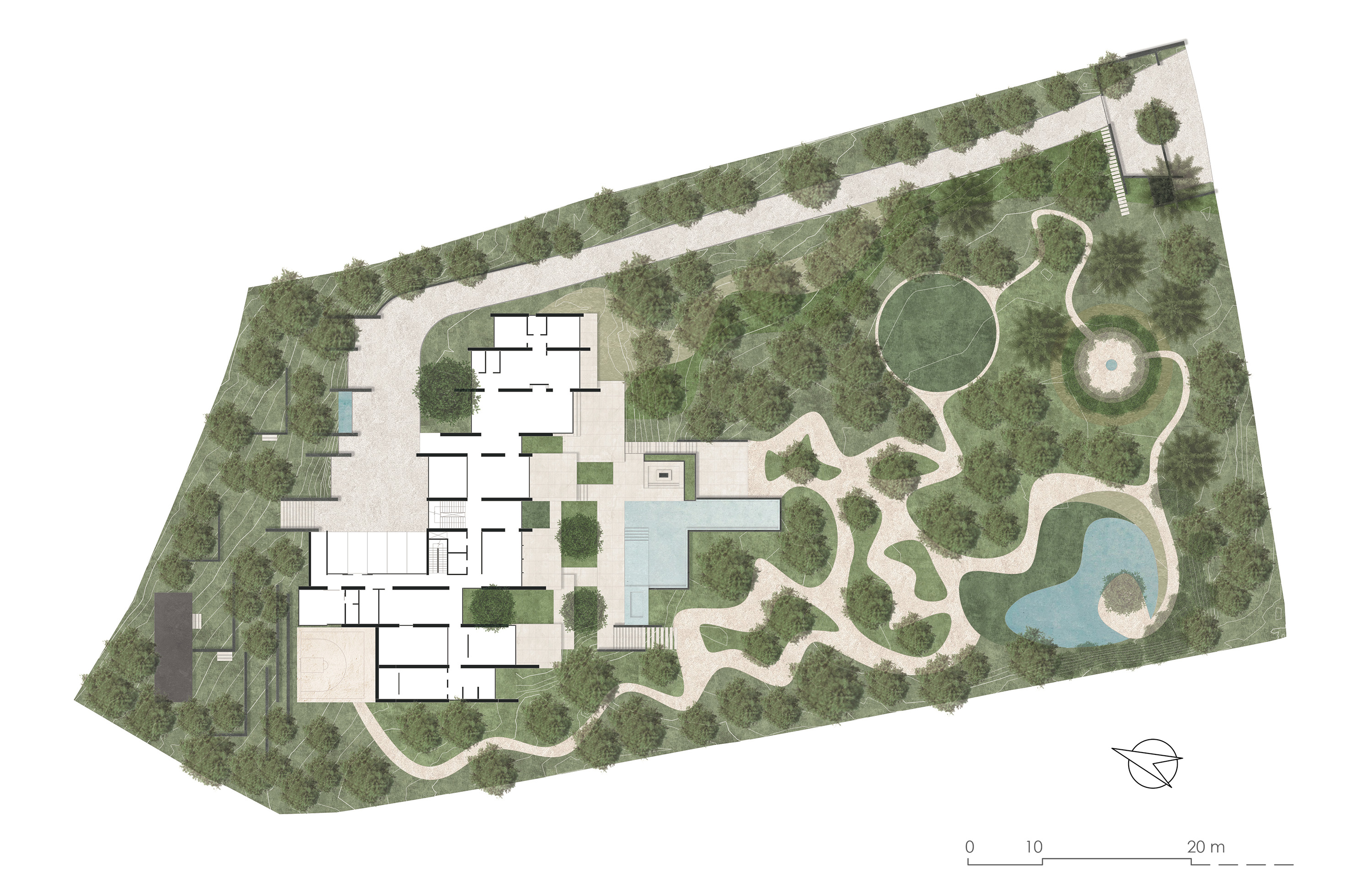 garden plan in La Moraleja